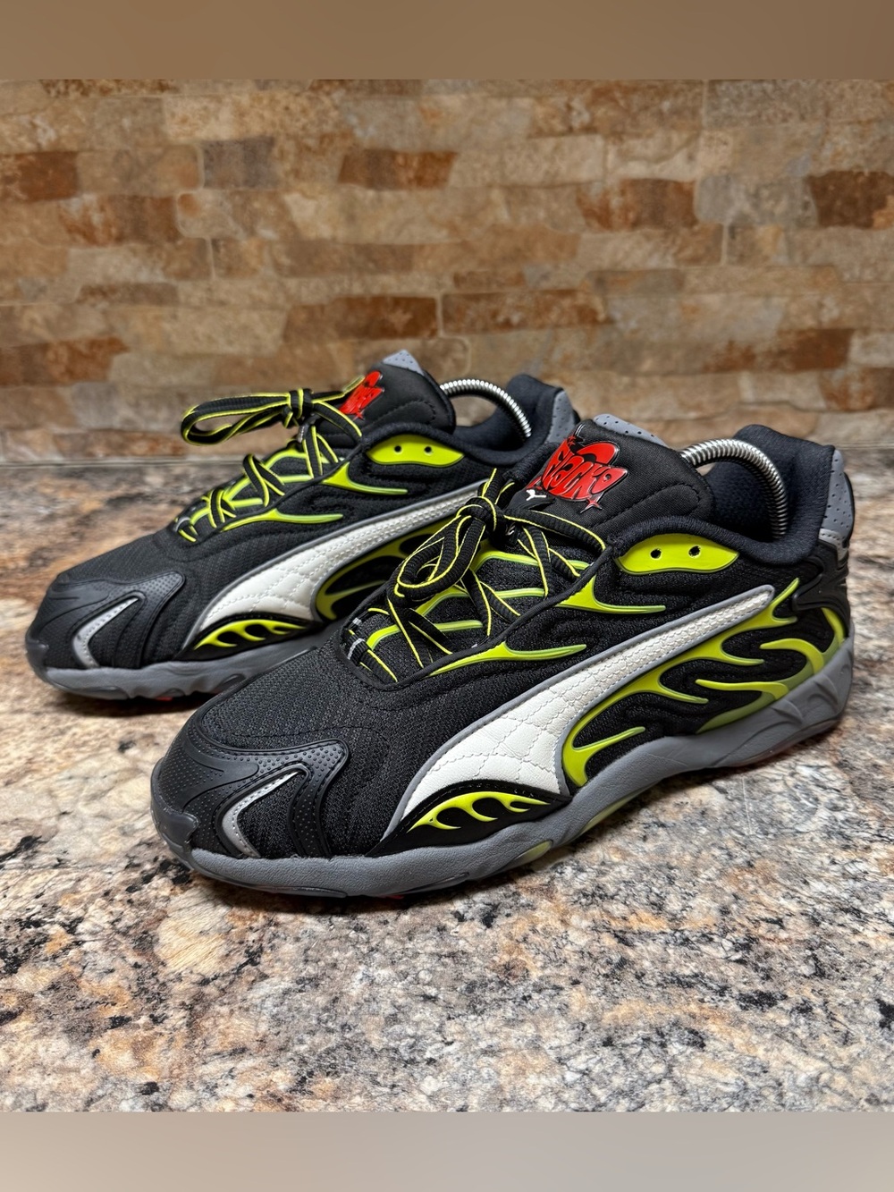 A$AP Rocky x Puma Inhale Black Lime Pow Size 9.5